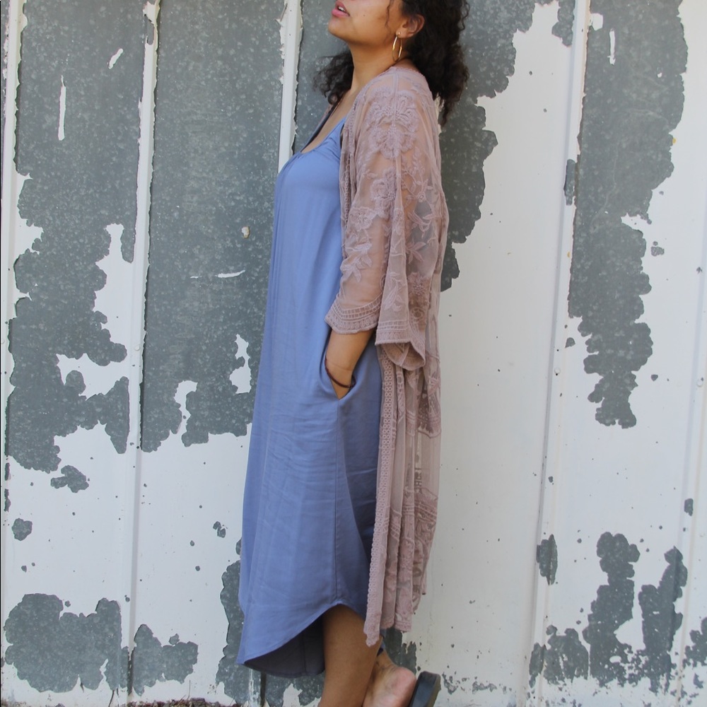 Periwinkle Jumper WITH POCKETS